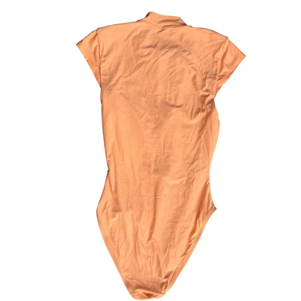 J.crew Active Short-sleeve Zip-up One-piece swimsuit Size 4 tall
